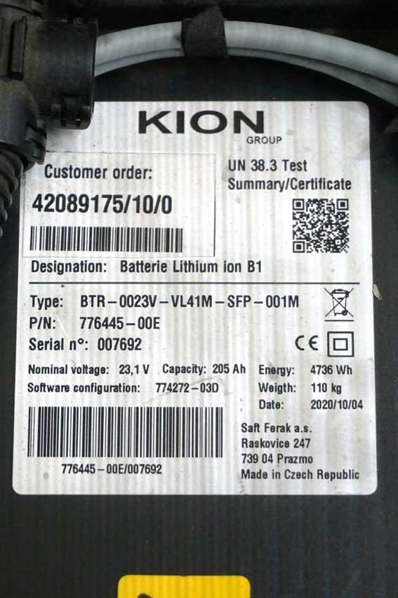 Електричний повідковий штабелер STILL EXV 14 2020