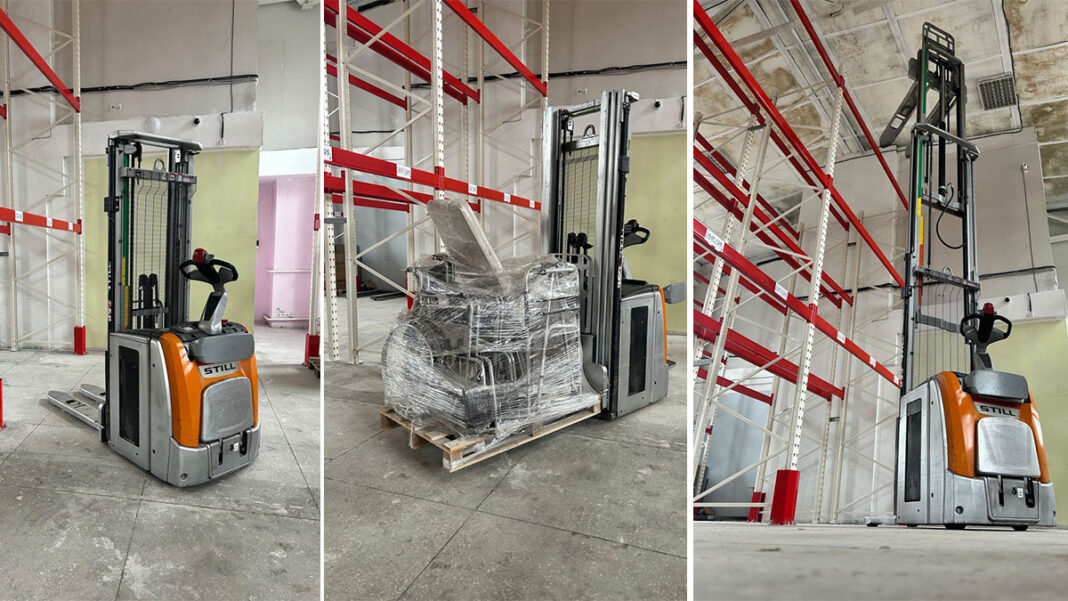 Забезпечення ефективного складського зберігання медичного обладнання з використанням електричного штабелера Still EXV-SF 14 в медичній клініці