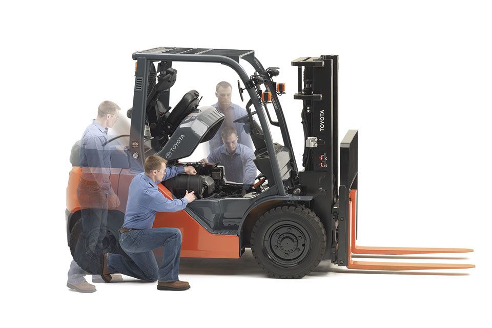 Як провести повний огляд навантажувача або штабелера? Як провести повний огляд навантажувача або штабелера?