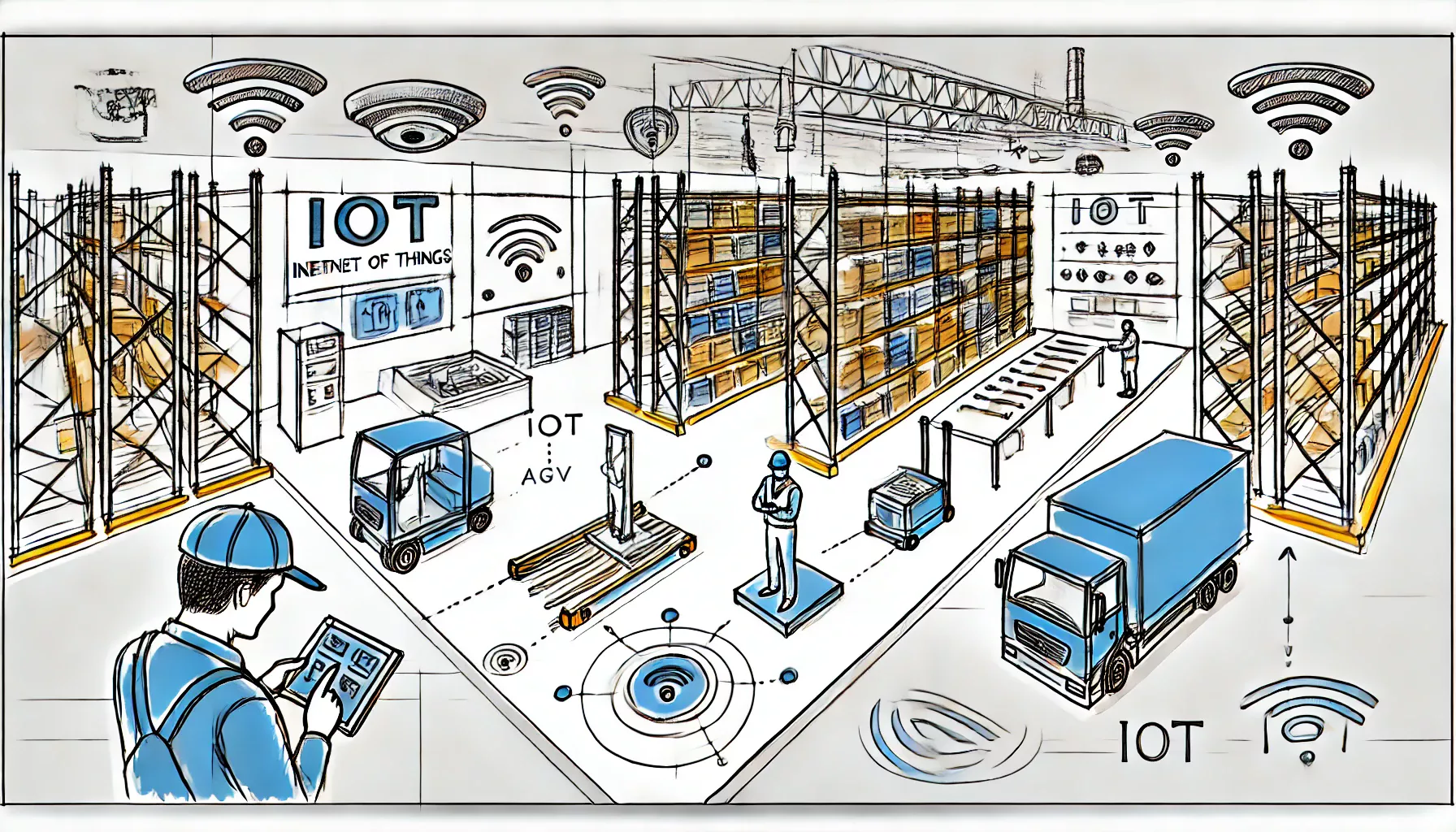 IoT та складська техніка: як підключення до інтернету покращує ефективність?