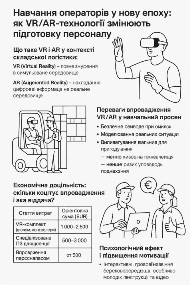 Навчання операторів у нову епоху: як VR/AR-технології змінюють підготовку персоналу