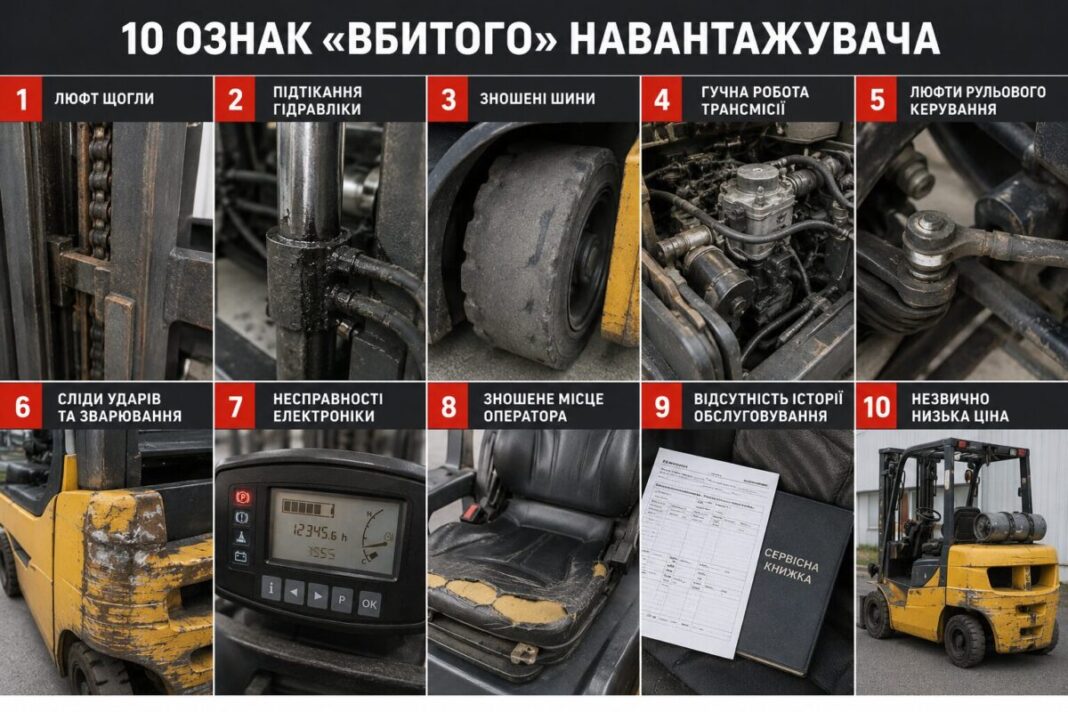 10 ознак «вбитого» навантажувача як не купити техніку, яка потребує дорогого ремонту 10 ознак «вбитого» навантажувача: як не купити техніку, яка потребує дорогого ремонту